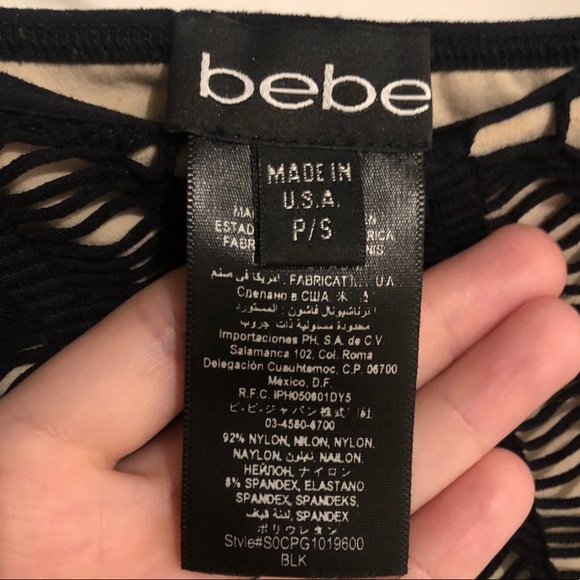 Bebe One Shoulder bodycon Mini Dress - Picture 5 of 6